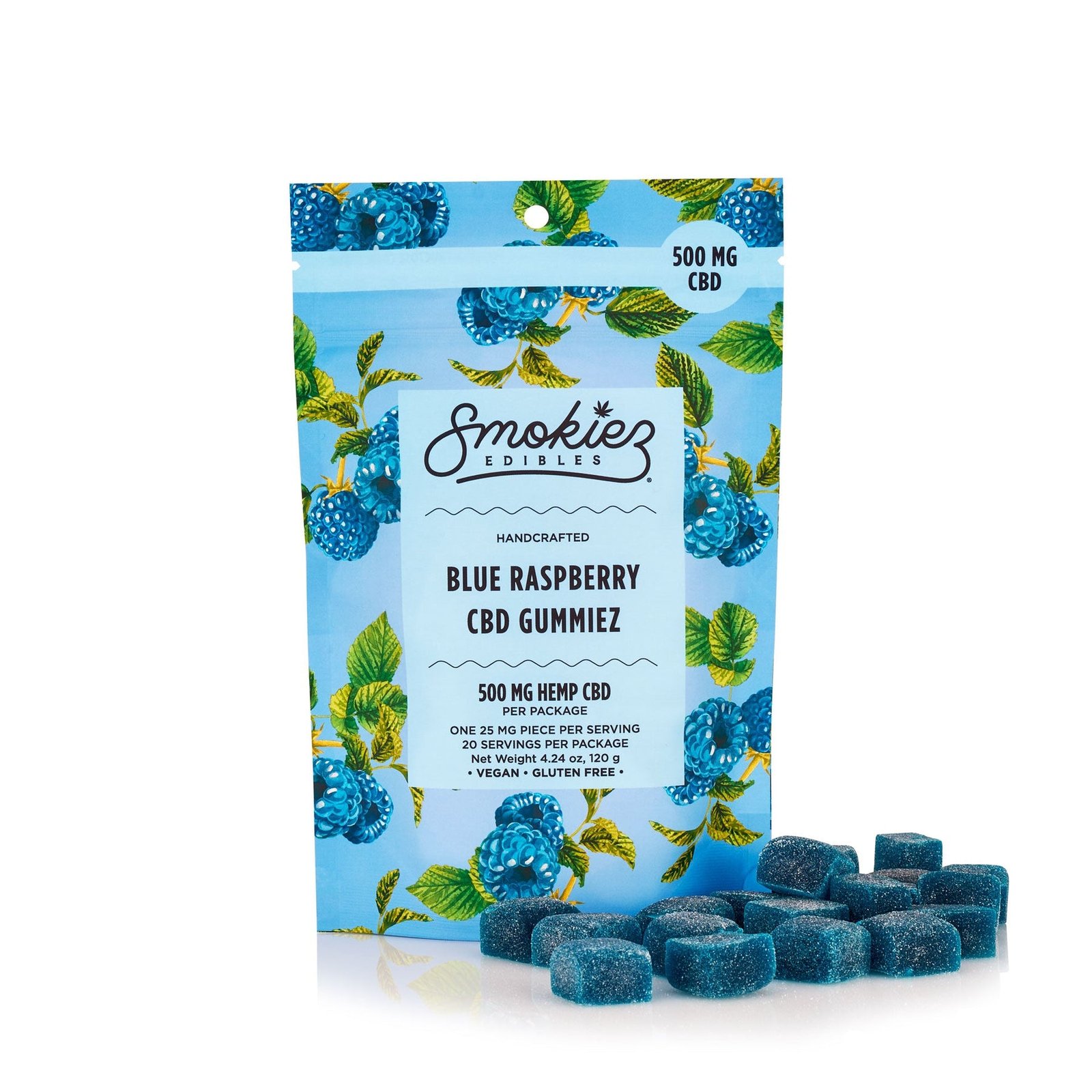 BLUE RASPBERRY CBD GUMMIES