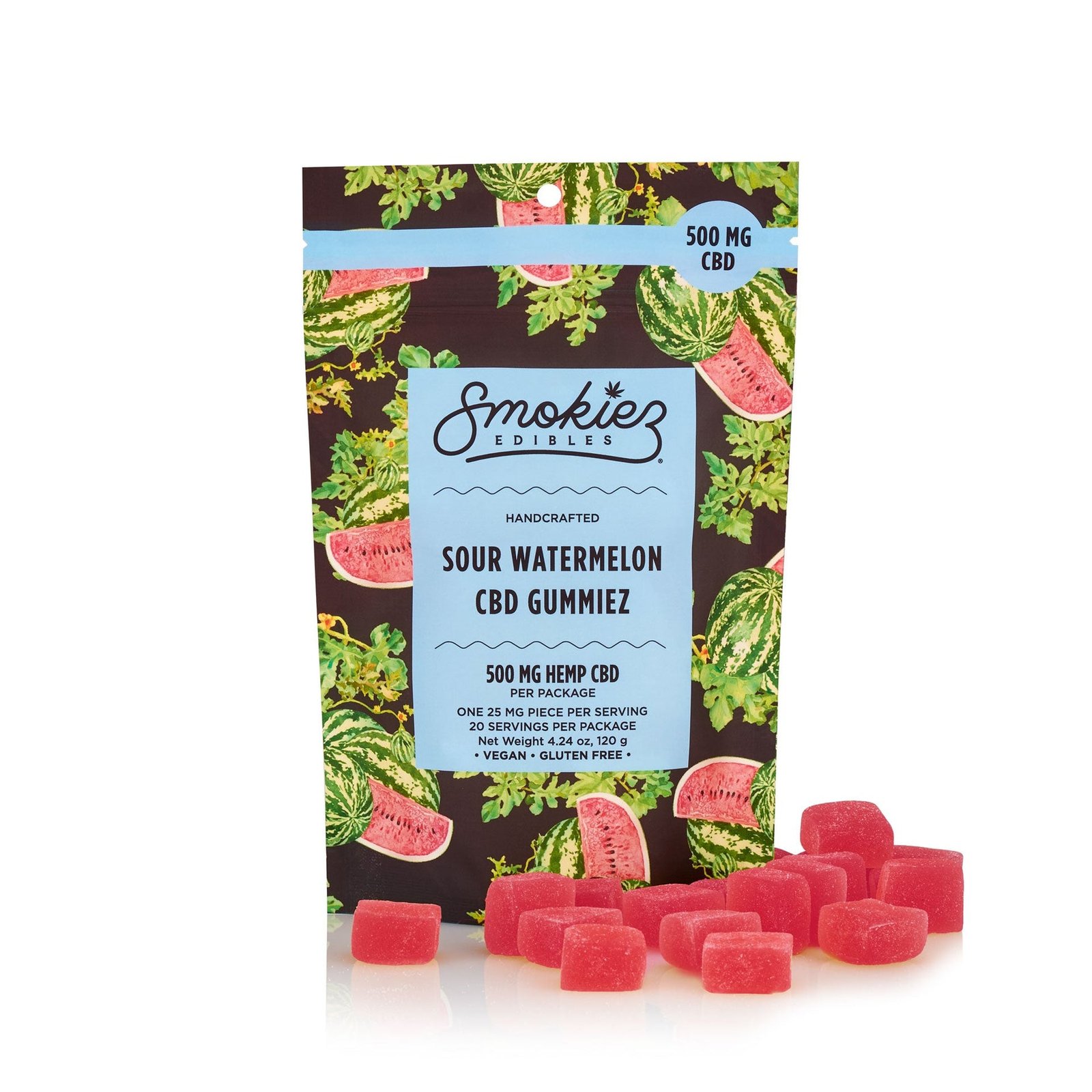 SOUR WATERMELON CBD GUMMIES
